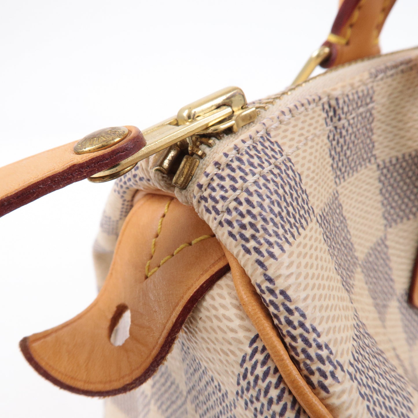 Louis Vuitton Damier Azur Speedy 25 Boston Bag Hand Bag N41371