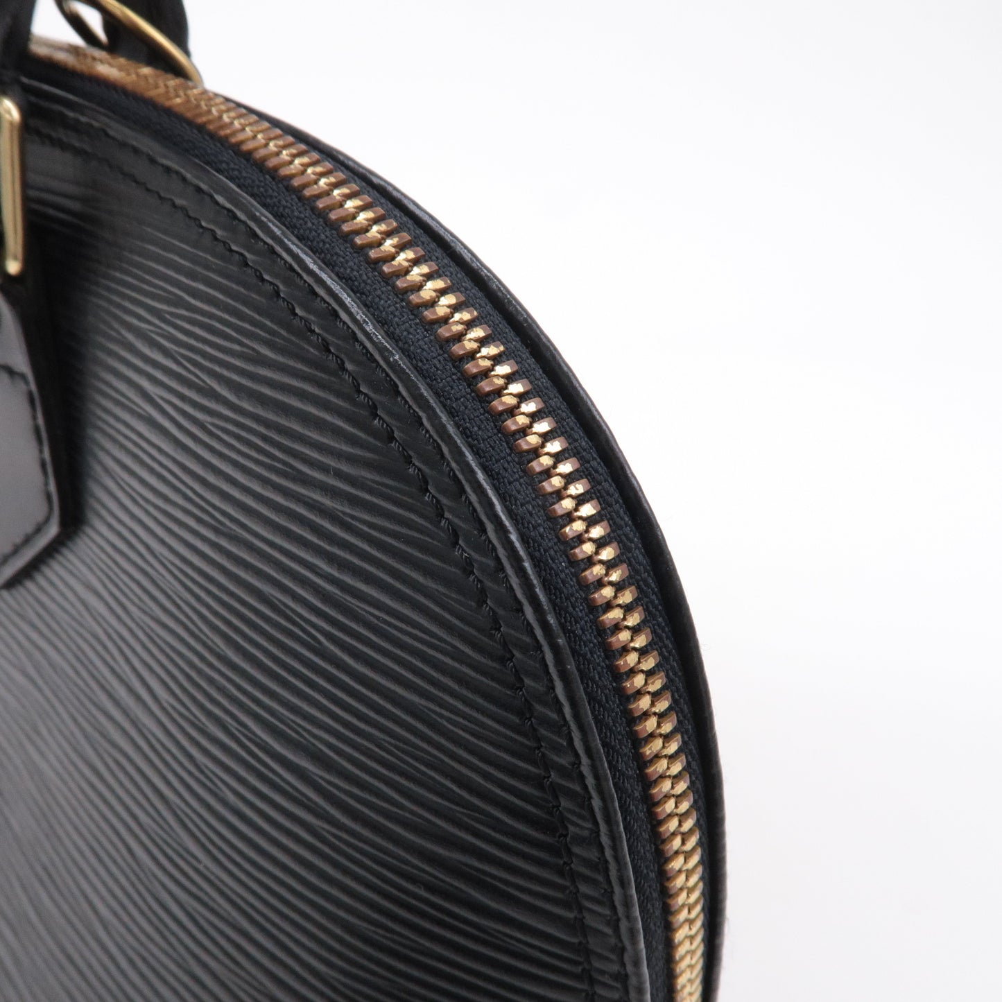 Louis Vuitton Epi Alma Hand Bag Noir Black M52142