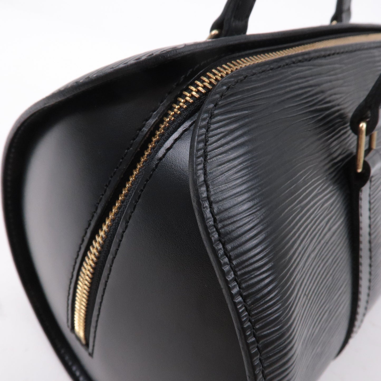 Louis Vuitton Epi Soufflot Hand Bag Pouch Noir Black M52862