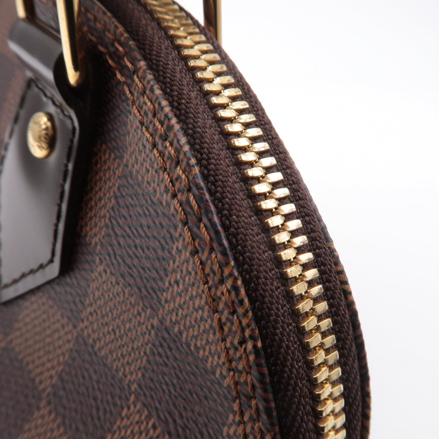 Louis Vuitton Damier Alma BB 2Way Shoulder Bag Hand Bag N41221