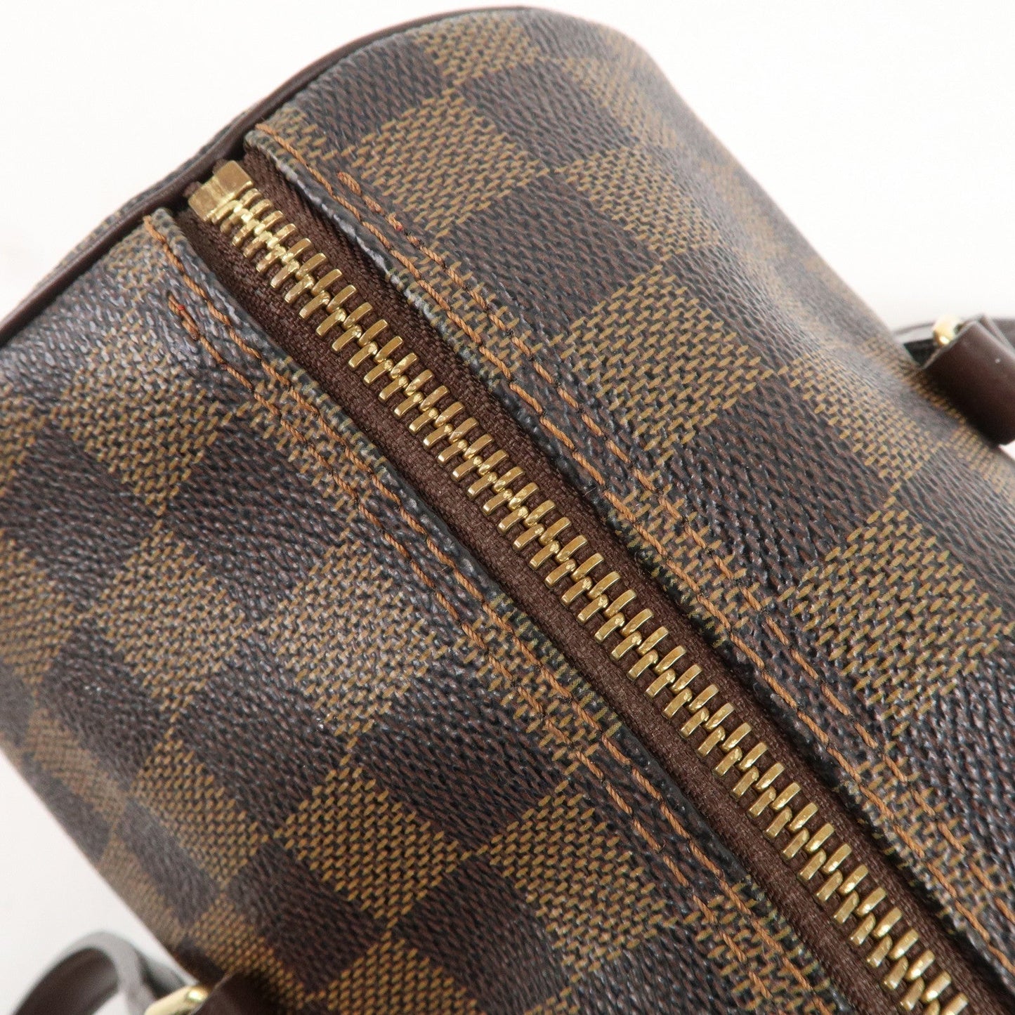 Louis Vuitton Damier Papillon 30 Hand Bag & Pouch Brown N51303