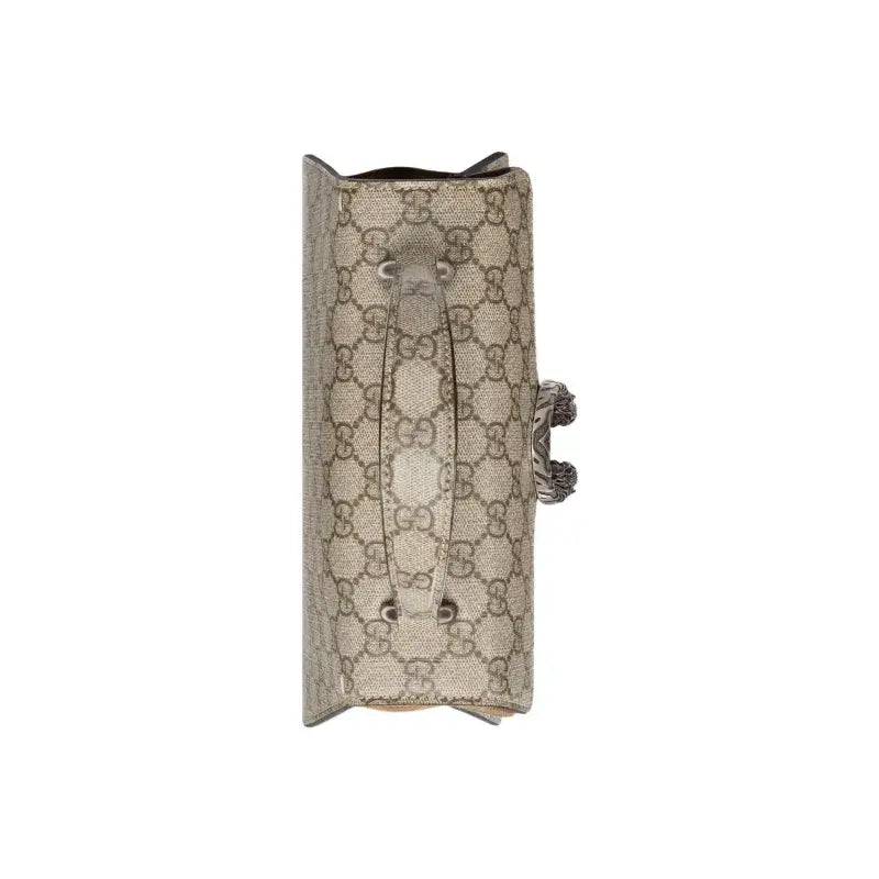 GUCCI Dionysus Canvas With Leather Shoulder Bag