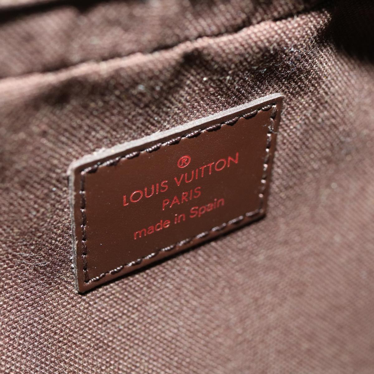 Louis Vuitton Brown Canvas Geronimos shoulder bag