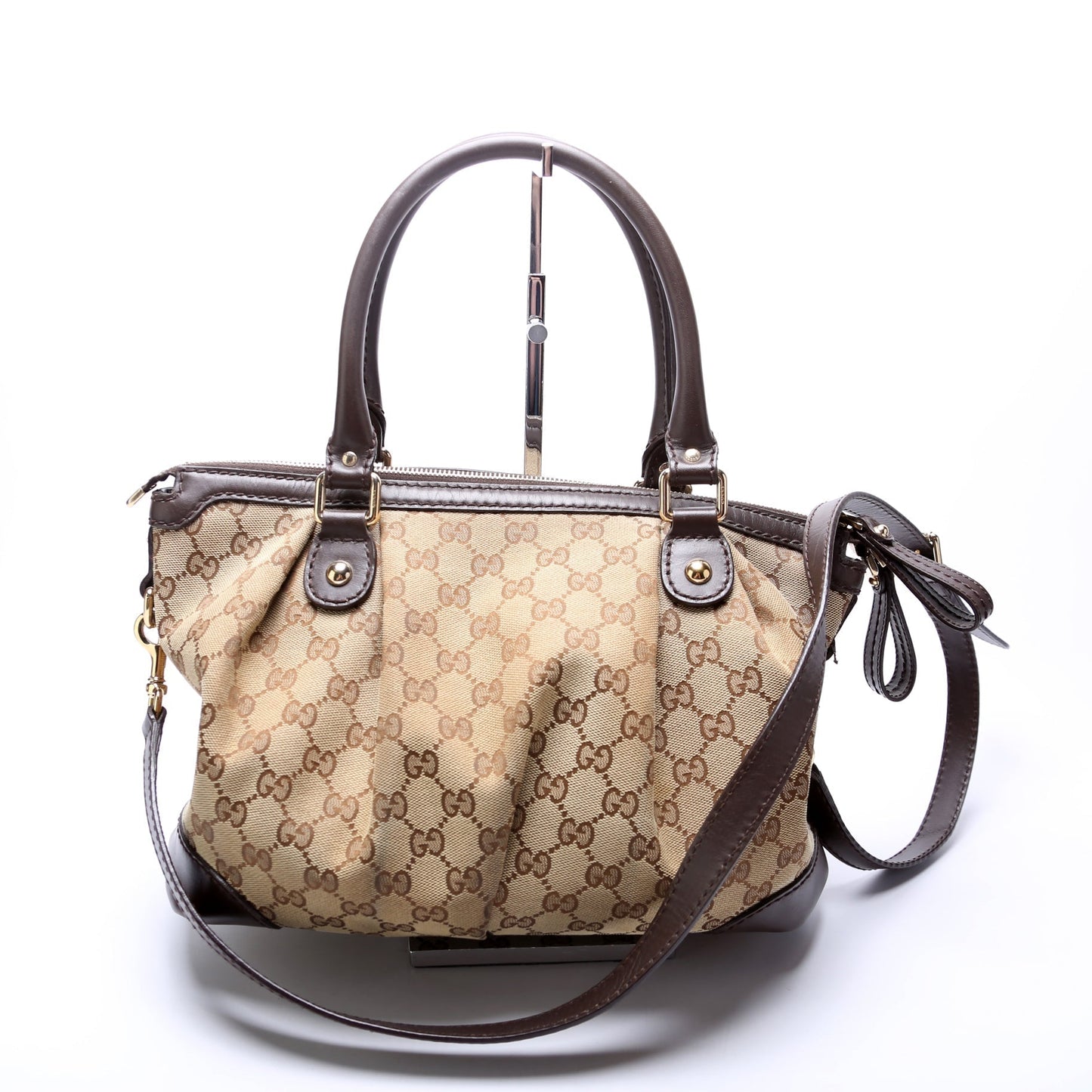 Gucci Canvas Sukey Satchel 247902