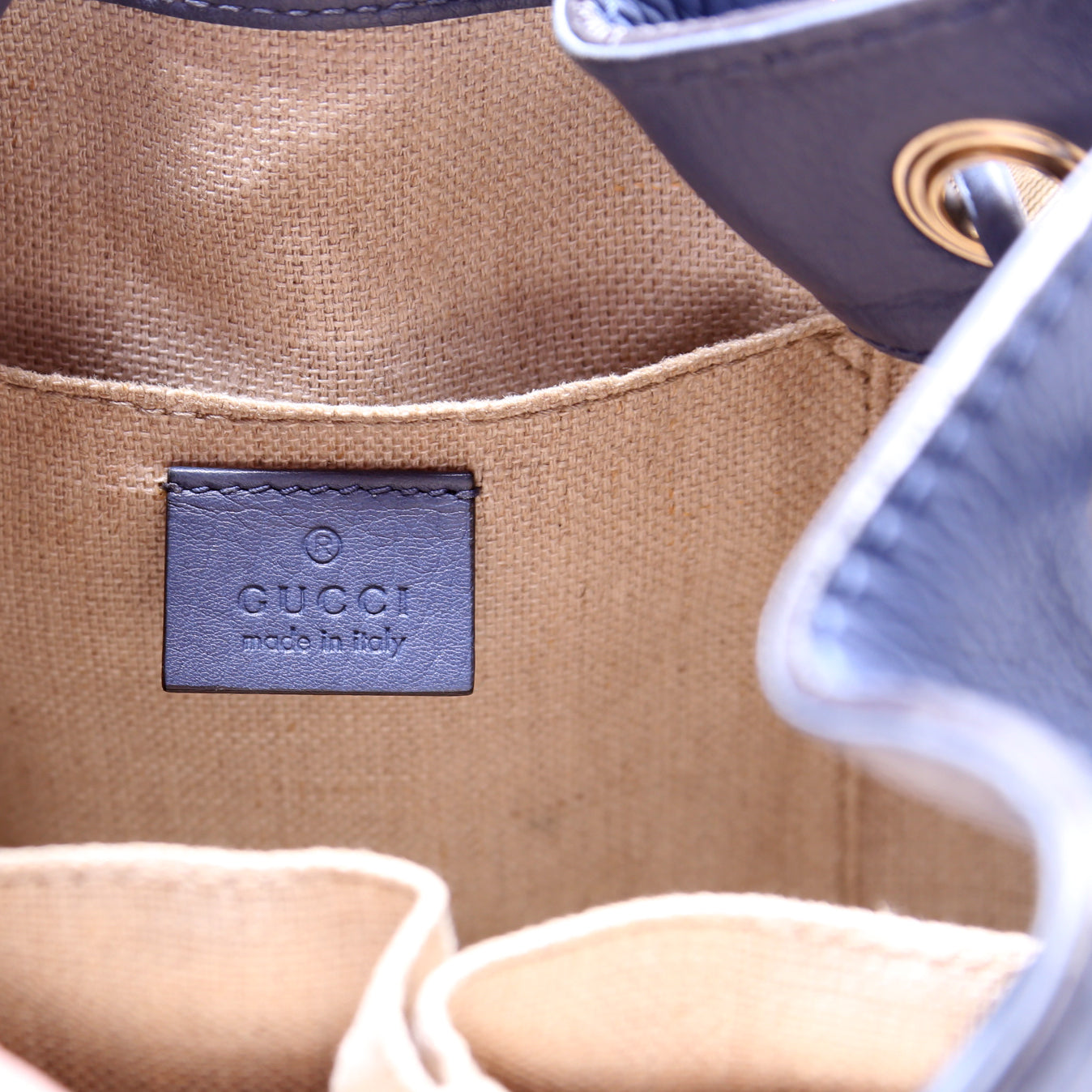 Gucci Canvas Bucket Bag 388704
