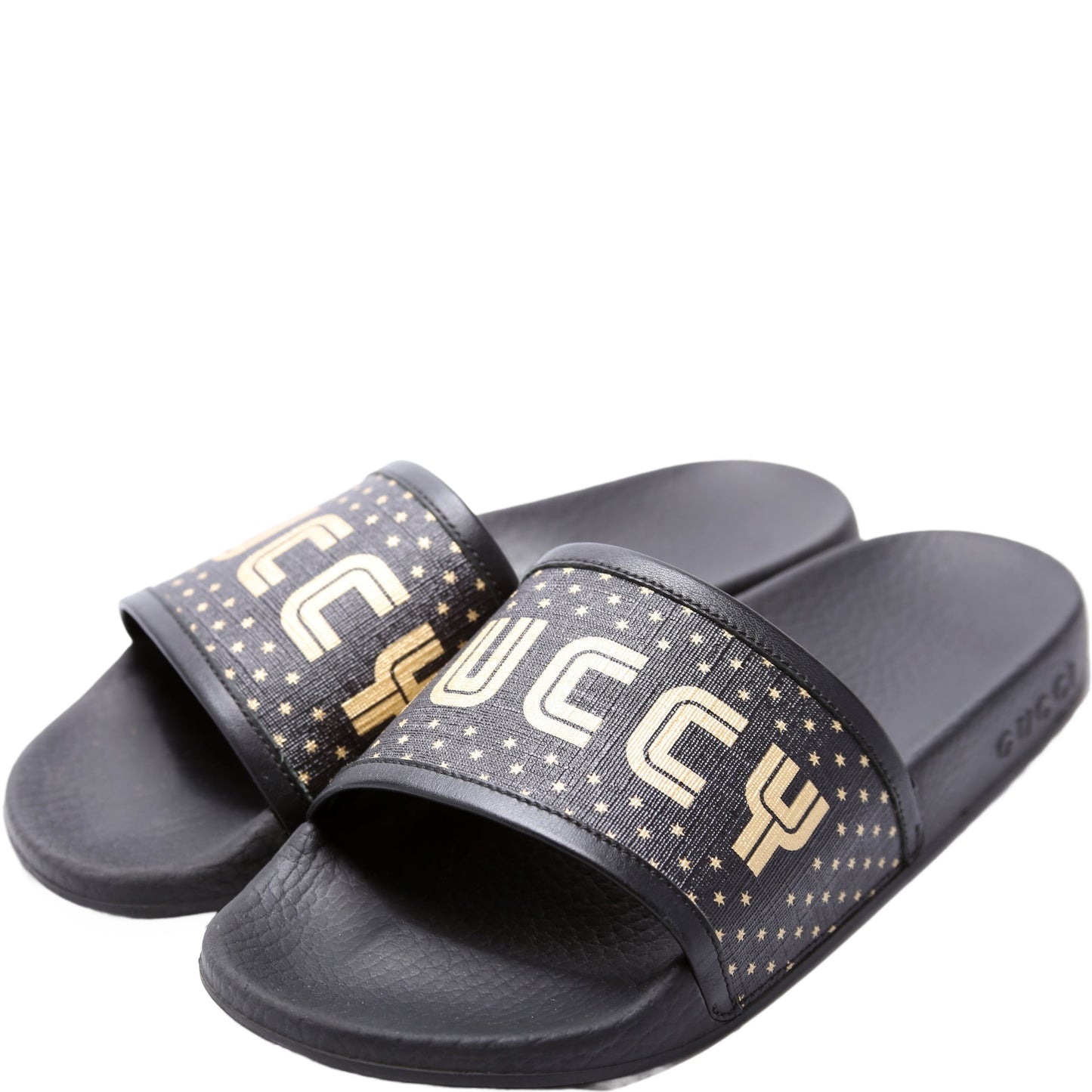 Gucci Logo Slides Size