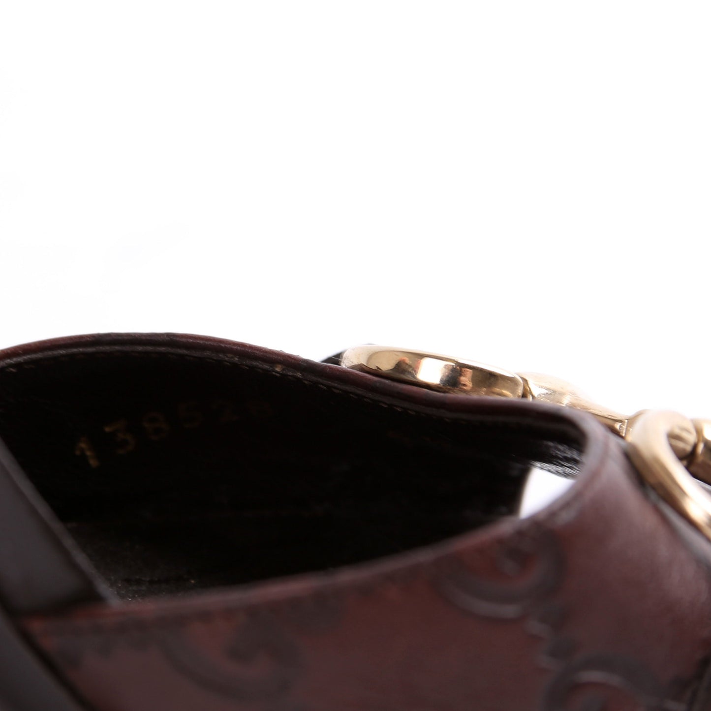 Guccissima Horsebit Pumps Size .