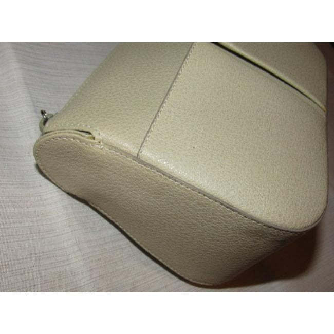 Gucci Newer Textured Stone Colored Leather Clutch