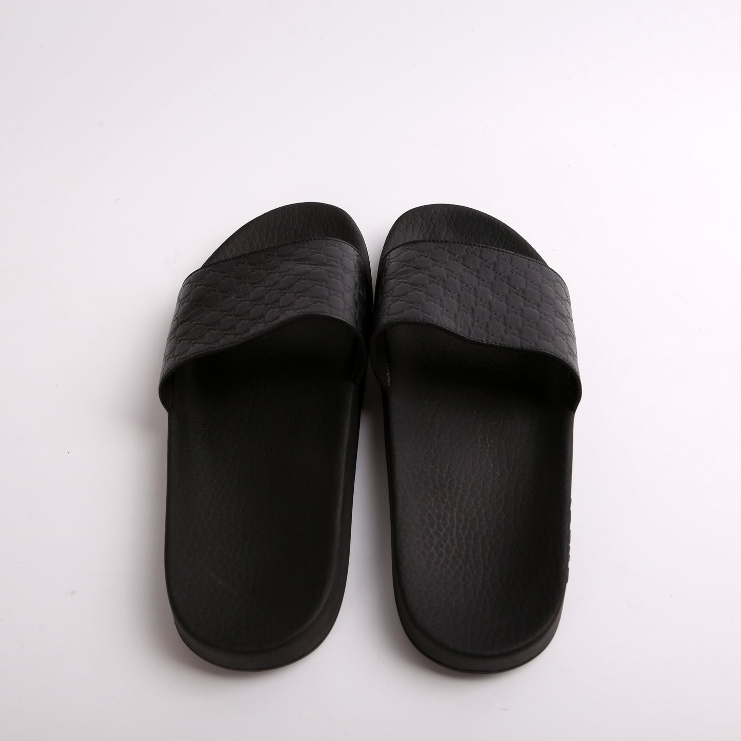Guccissima Rubber Slides Size .