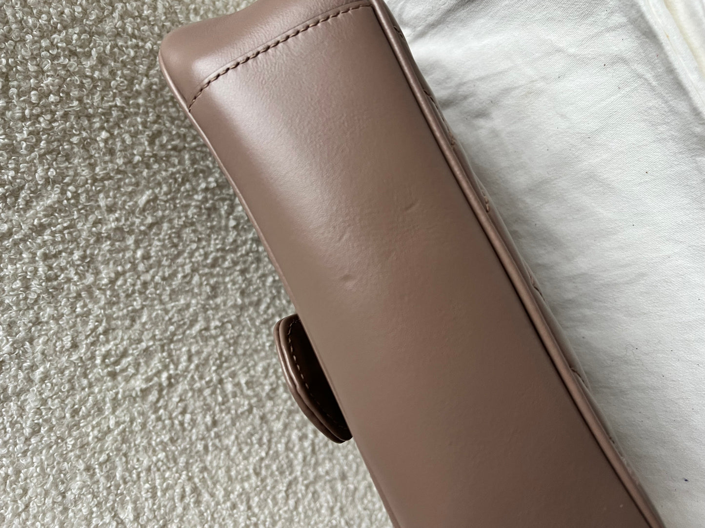Gucci GG Dusty Pink Marmont Small Shoulder Bag (RRP £2070)