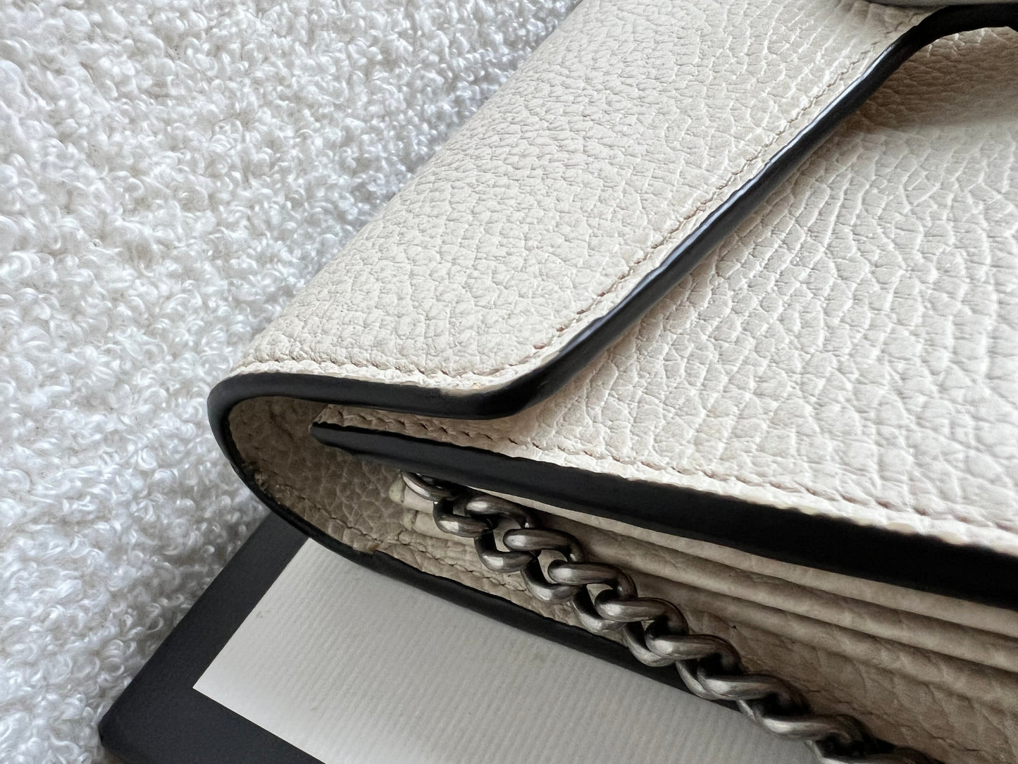 Gucci Dionysus White Mini Chain Bag (RRP £1340)