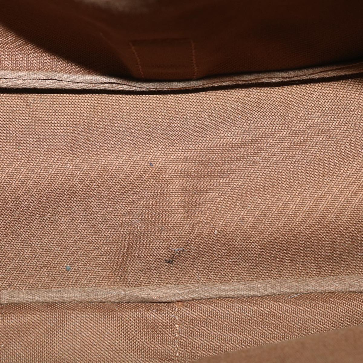 Louis Vuitton Brown Canvas Saumur shoulder bag