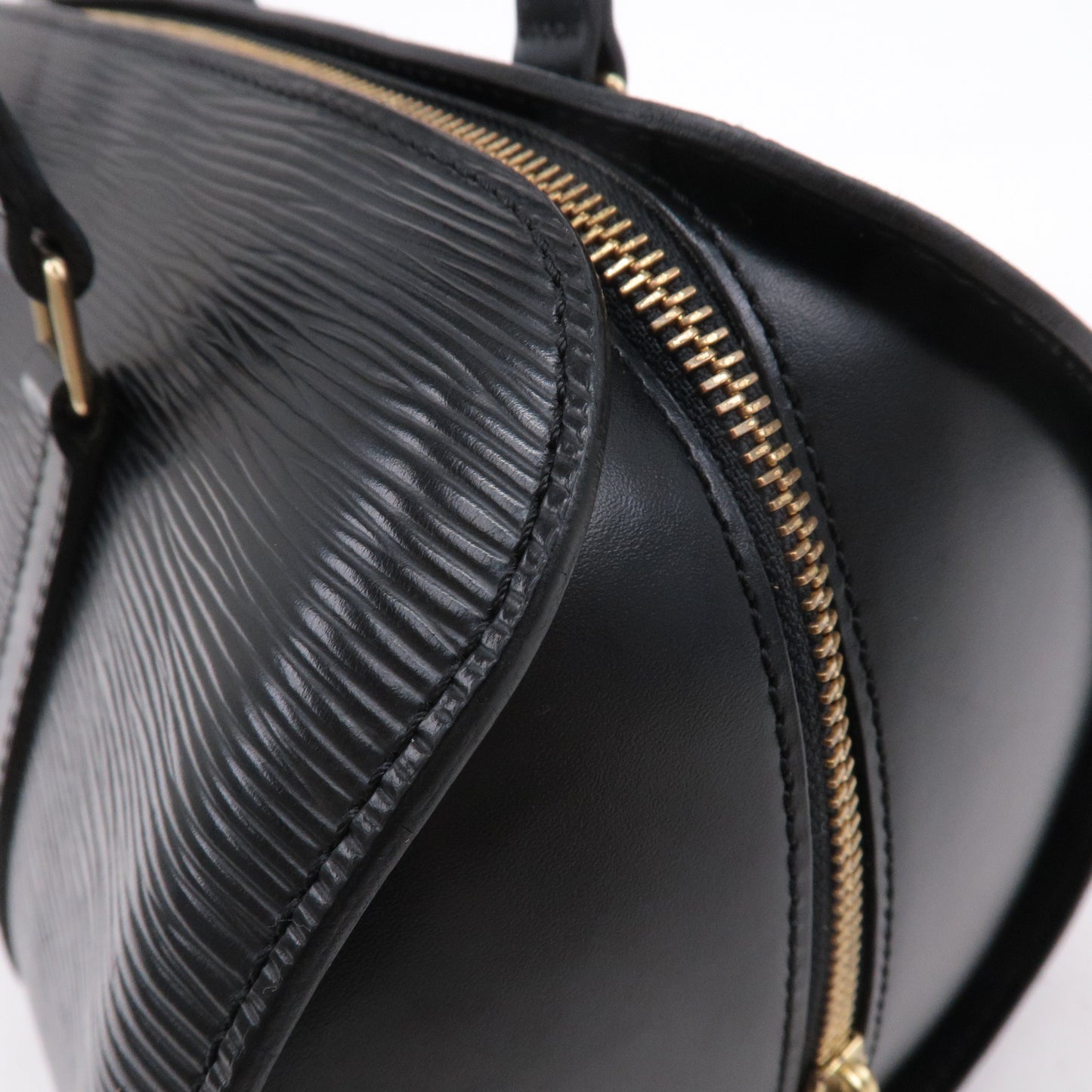Louis Vuitton Epi Soufflot Hand Bag Pouch Noir Black M52862