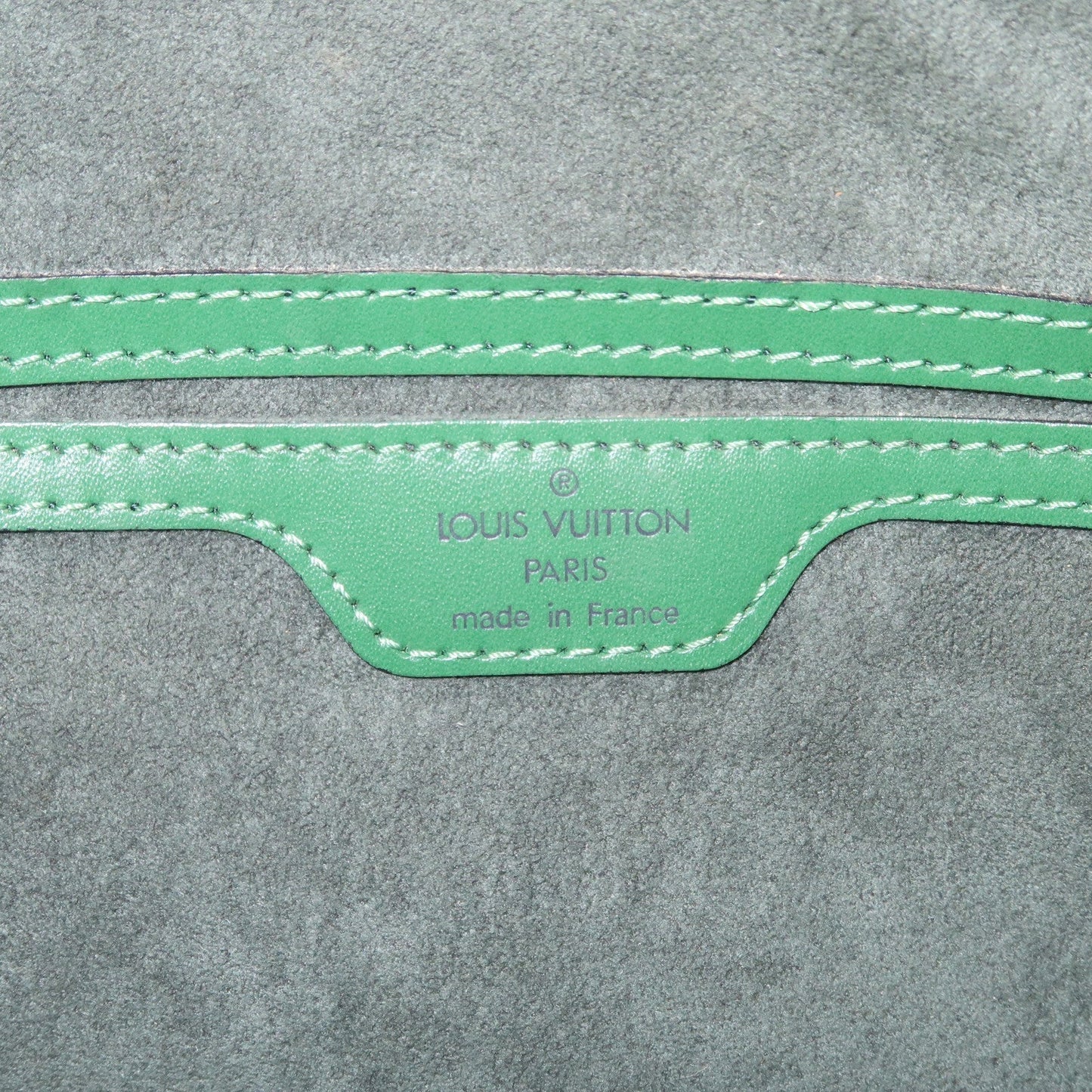 Louis Vuitton Epi Soufflot Hand Shoulder Bag Green M52224