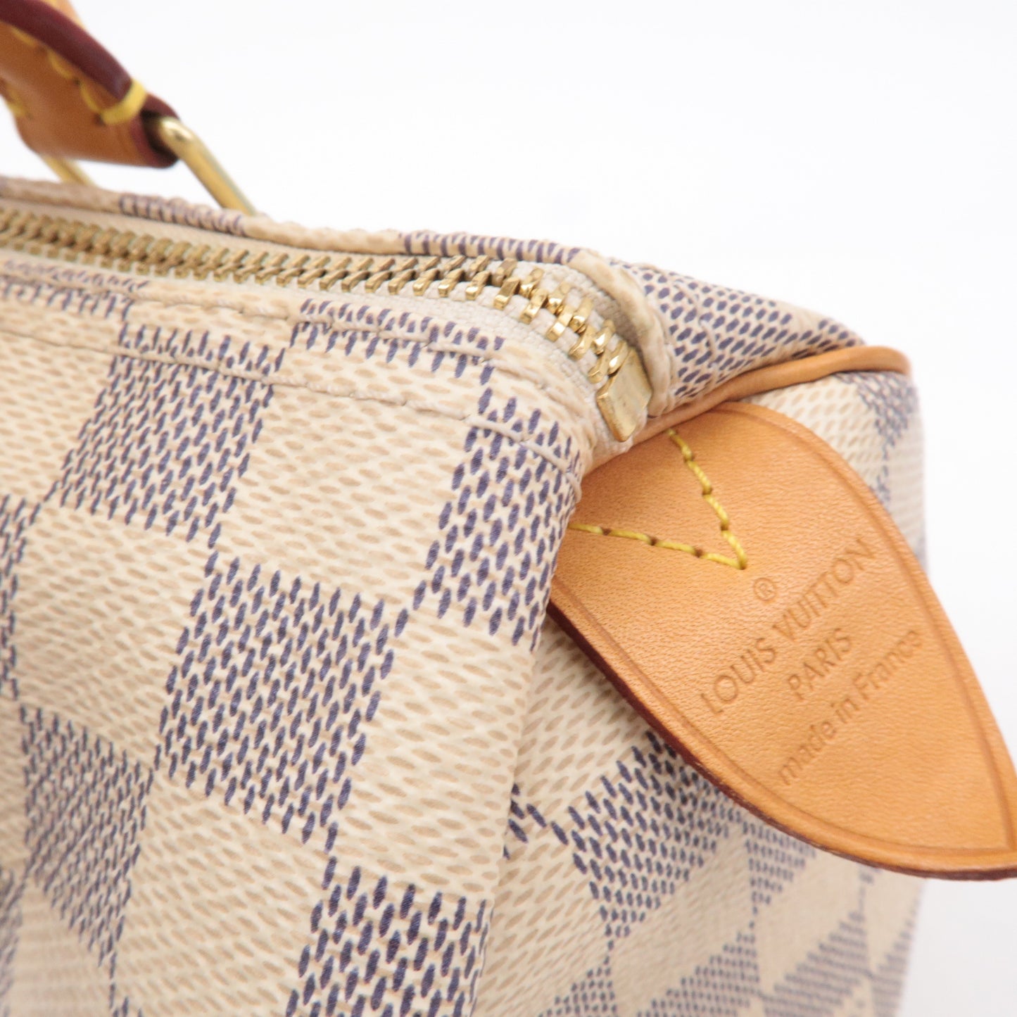 Louis Vuitton Damier Azur Speedy 25 Boston Bag Hand Bag N41371