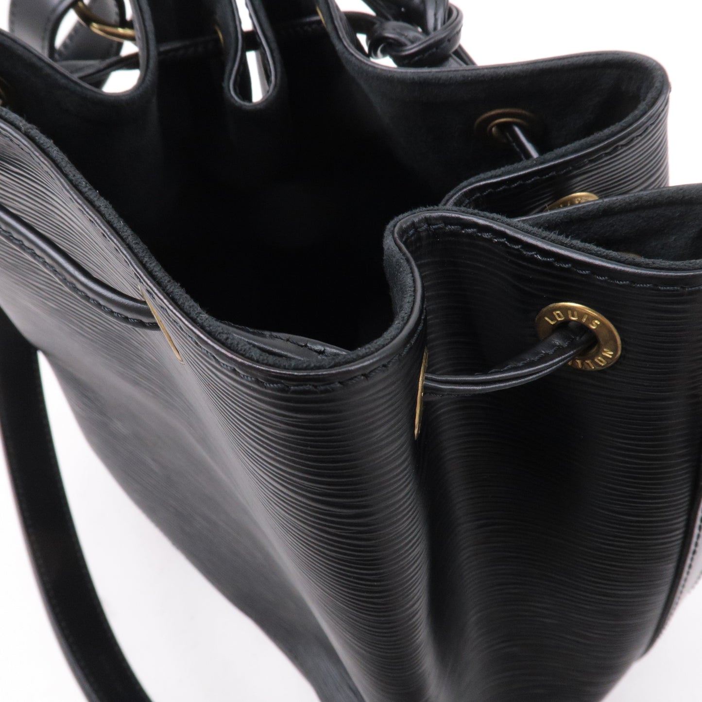 Louis Vuitton Epi Petit Noe Shoulder Bag Noir Black M44102