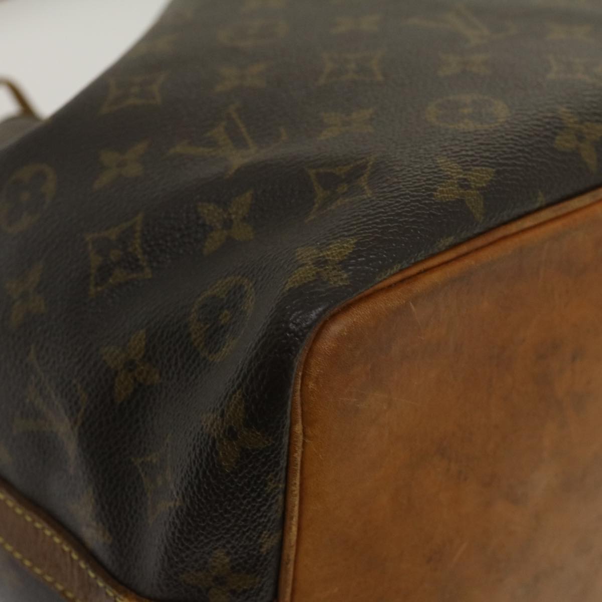Louis Vuitton Brown Canvas Petit Noe shoulder bag