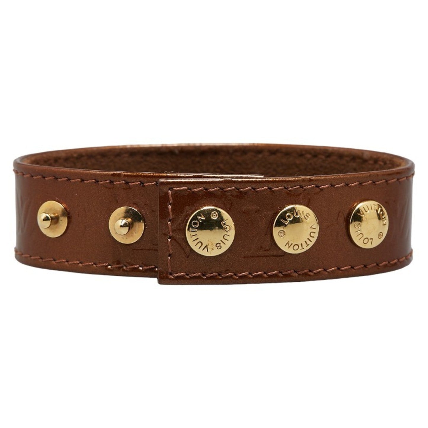 Louis Vuitton  Patent Leather Charm Bracelet