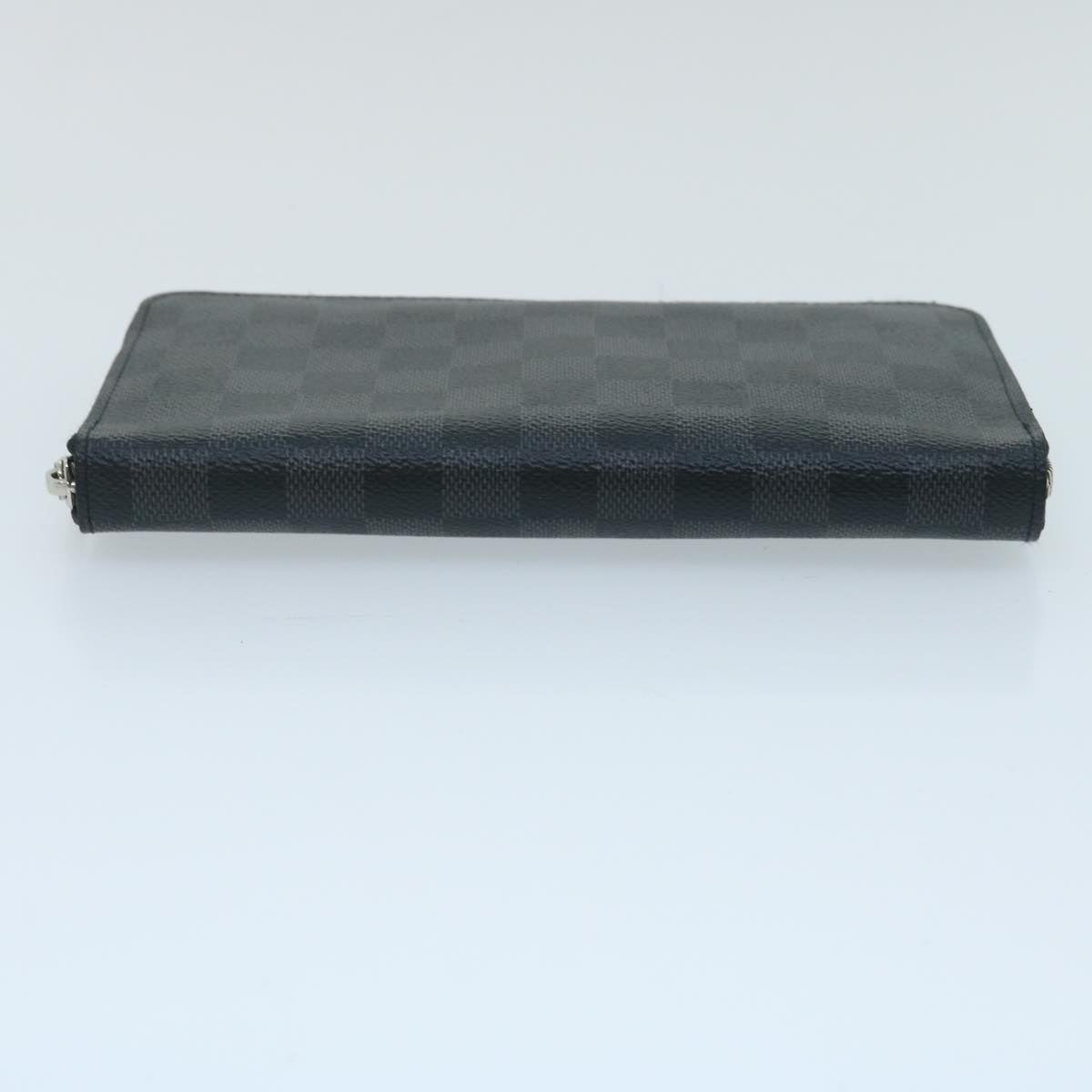 Louis Vuitton Gray Canvas Zippy organizer wallet accessories