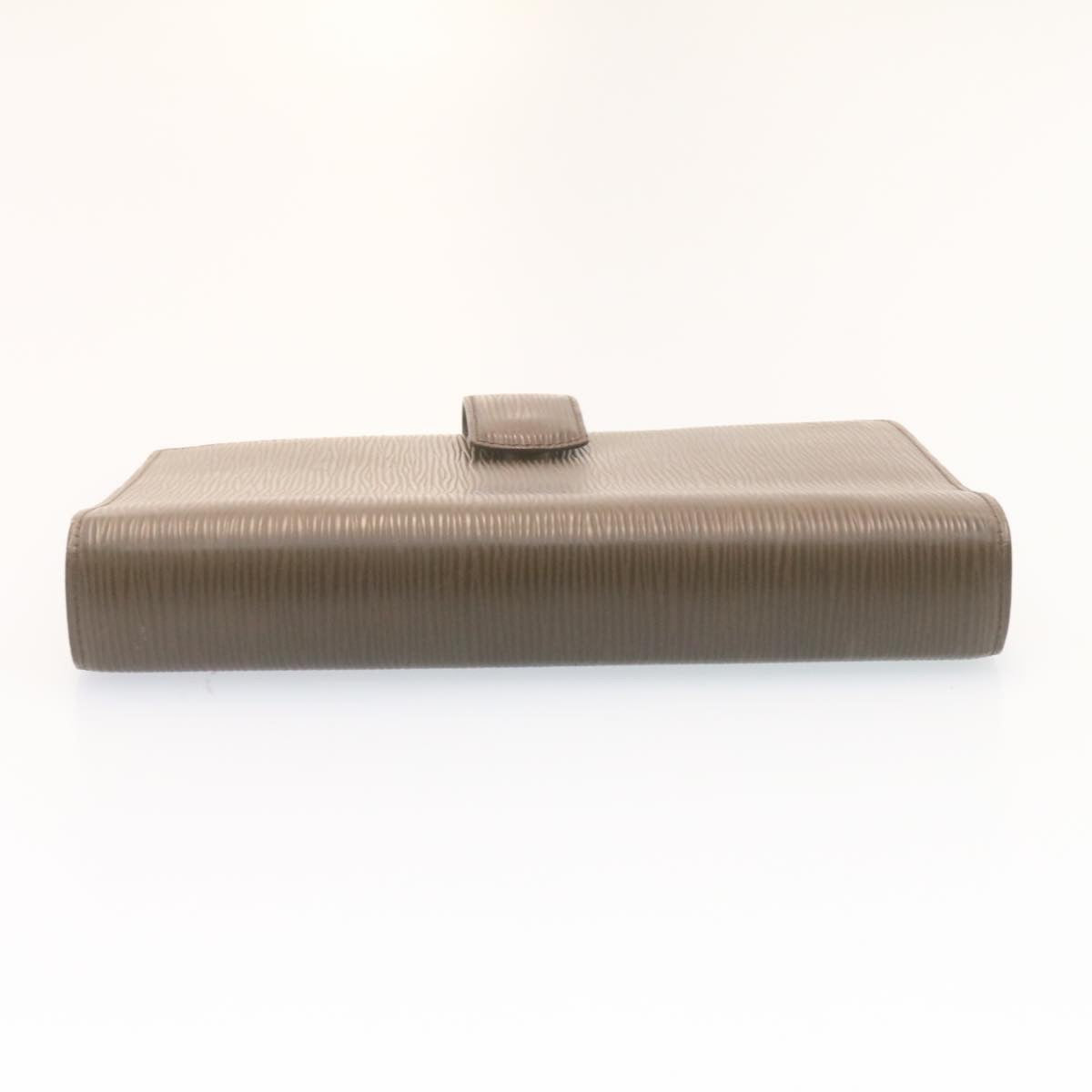 Louis Vuitton Brown Leather Agenda cover wallet accessories