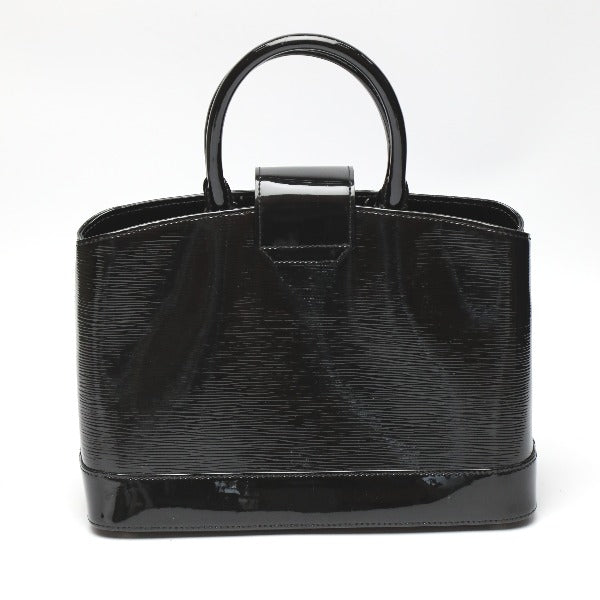 LOUIS VUITTON Handbag M4034N Epi Leather, Patent Leather Noir enamel Epi Electric Mirabeau GM Women Used