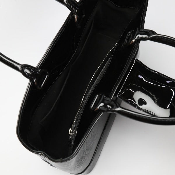 LOUIS VUITTON Handbag M4034N Epi Leather, Patent Leather Noir enamel Epi Electric Mirabeau GM Women Used