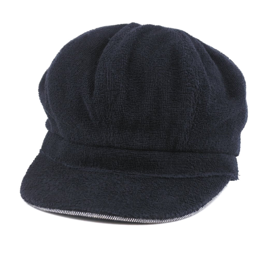 HERMES Casquette pile black Women cm57 Used
