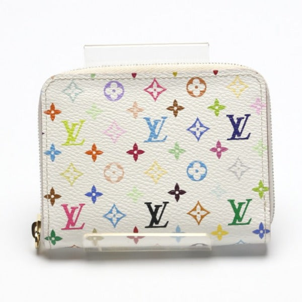 LOUIS VUITTON Coin case M93741 Monogram multicolor multicolor Zip around purse Wallet Women Used