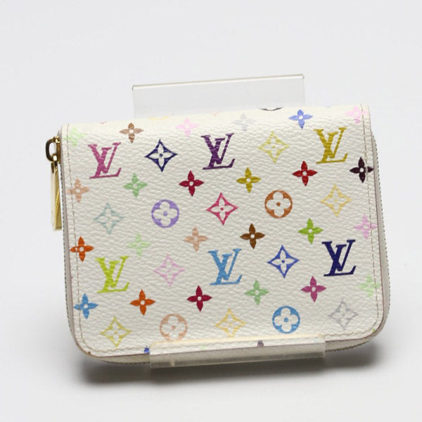 LOUIS VUITTON Coin case M93741 Monogram multicolor multicolor Zip around purse Wallet Women Used