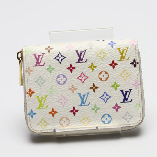 LOUIS VUITTON Coin case M93741 Monogram multicolor multicolor Zip around purse Wallet Women Used