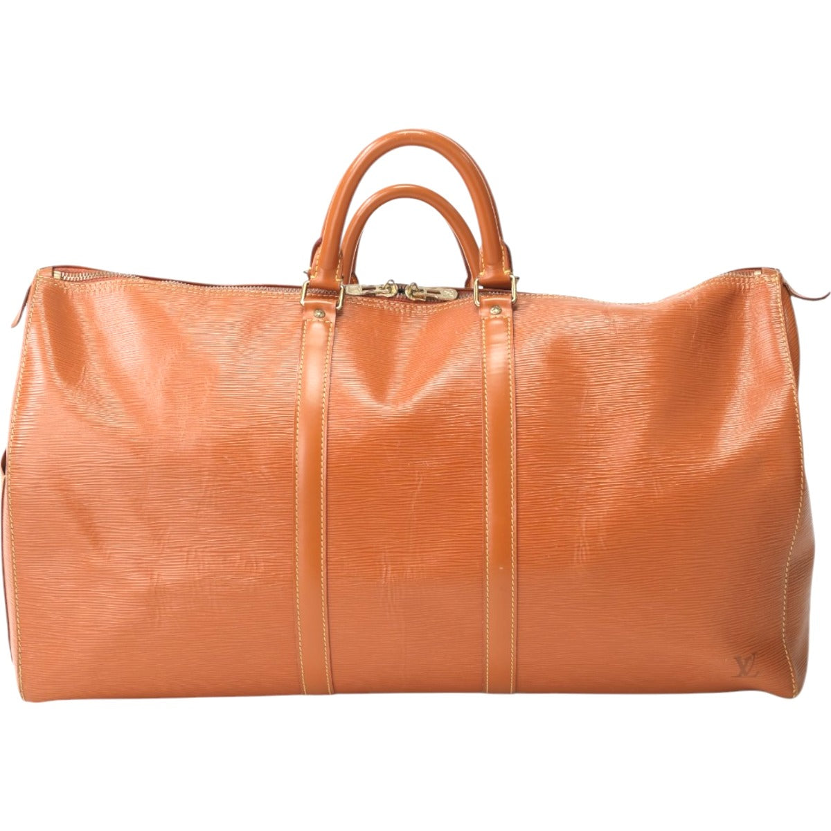 LOUIS VUITTON Boston Duffel bag M42953 Epi Leather Kenya Brown Epi Keepall 55