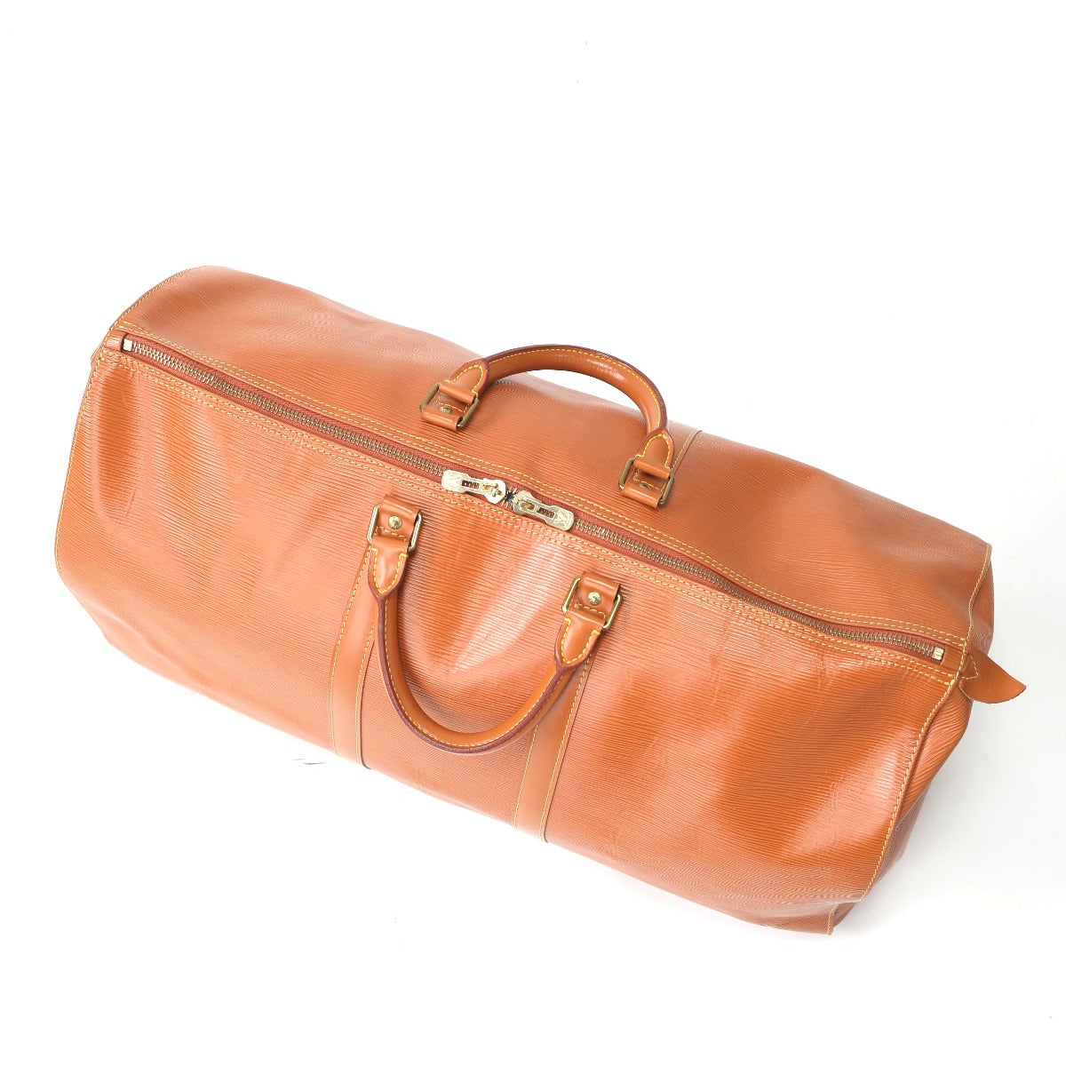 LOUIS VUITTON Boston Duffel bag M42953 Epi Leather Kenya Brown Epi Keepall 55