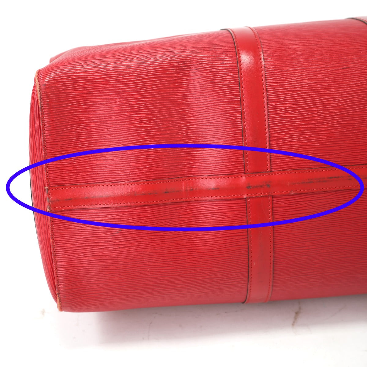 LOUIS VUITTON Boston Duffel bag M42967 Epi Leather Castilian red Epi Keepall 50
