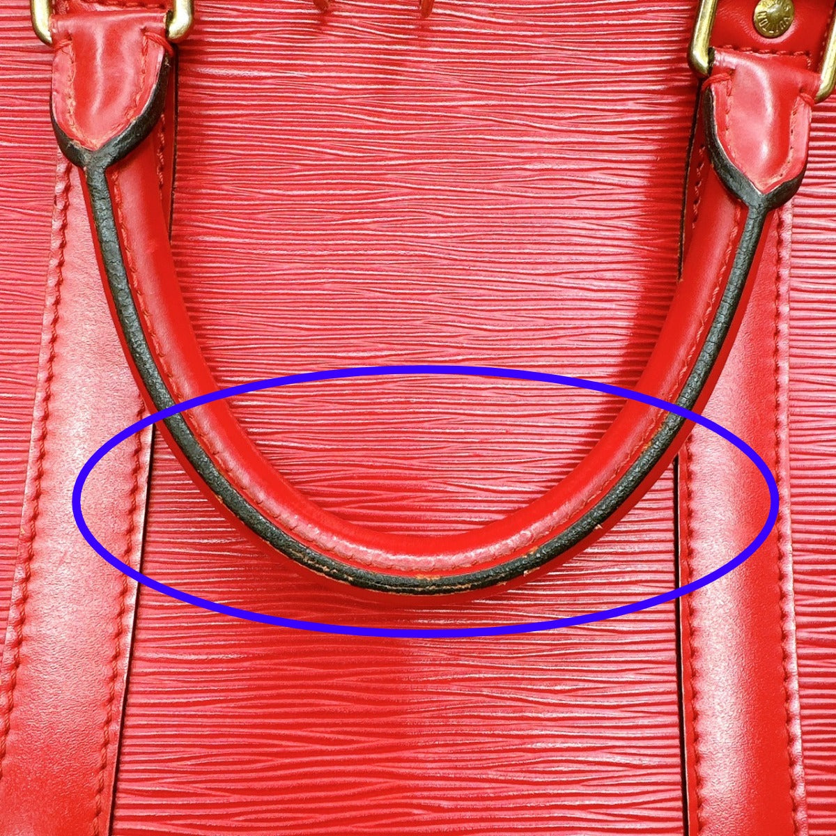 LOUIS VUITTON Boston Duffel bag M42967 Epi Leather Castilian red Epi Keepall 50