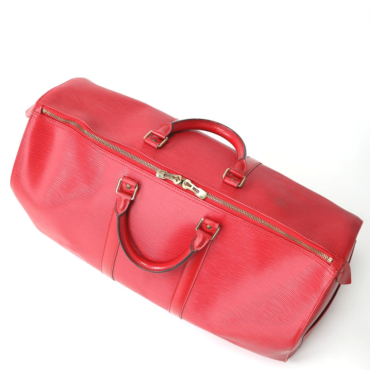 LOUIS VUITTON Boston Duffel bag M42967 Epi Leather Castilian red Epi Keepall 50