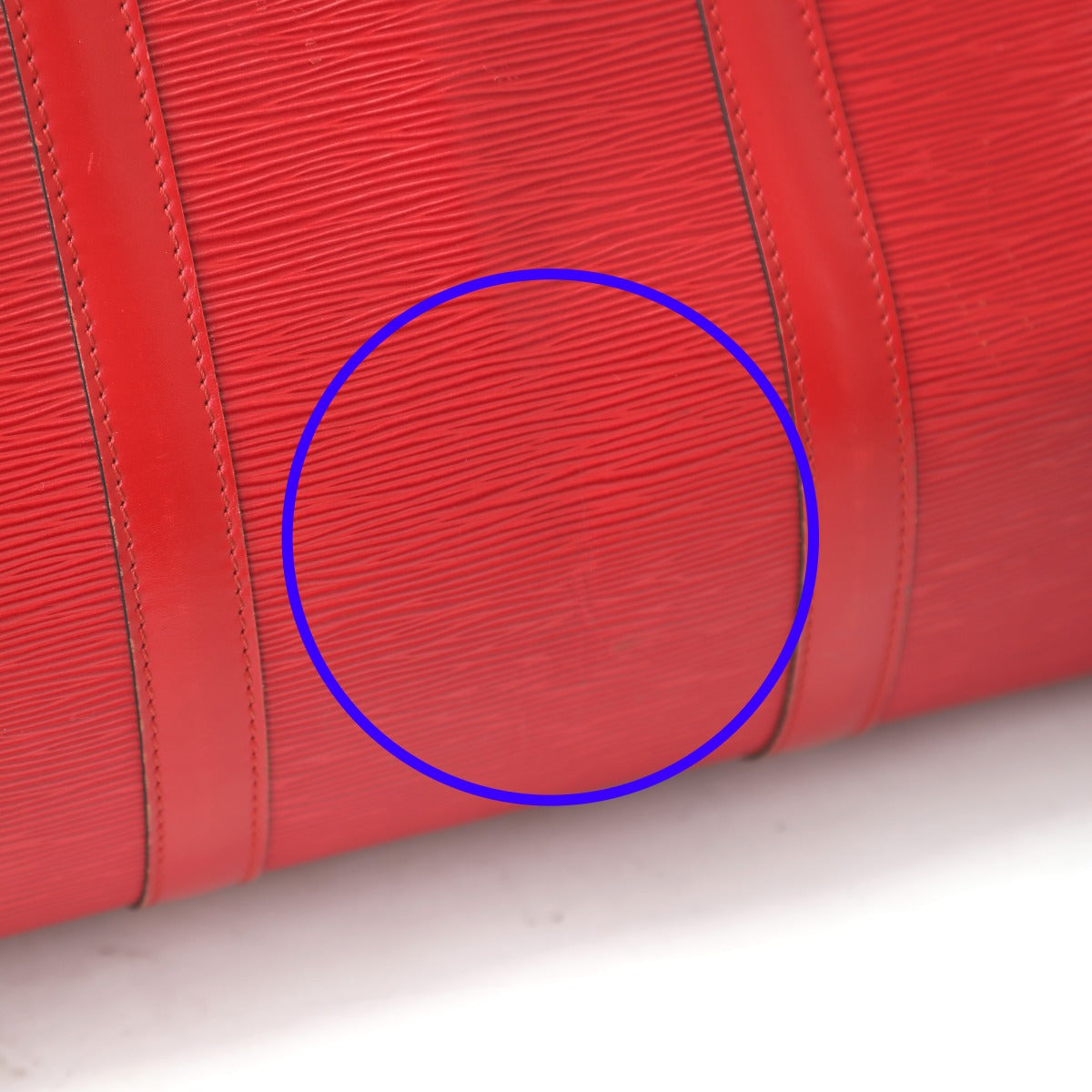 LOUIS VUITTON Boston Duffel bag M42967 Epi Leather Castilian red Epi Keepall 50