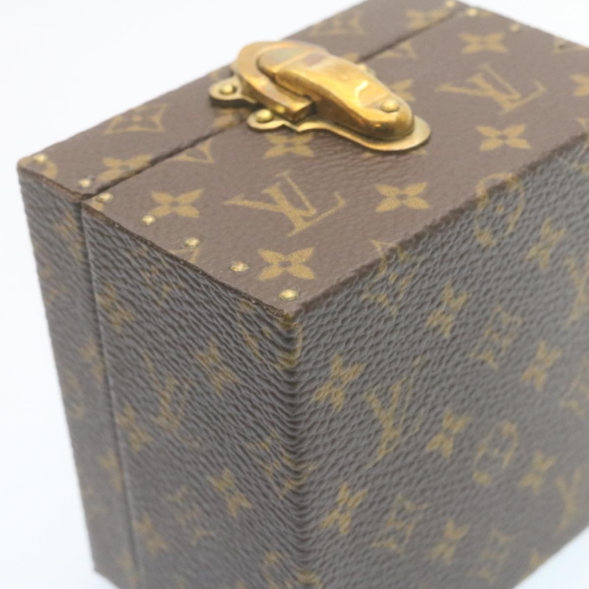 Louis Vuitton Gray Canvas Jewelry case wallet accessories