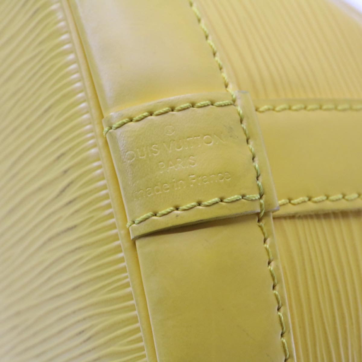 LOUIS VUITTON Epi Noe BB Shoulder Bag Yellow M40973 LV Auth 18421A