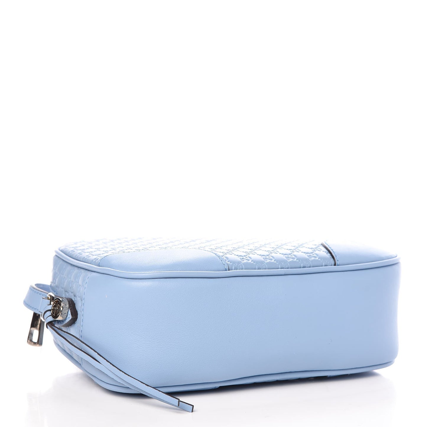 Gucci GG Microguccissima Leather Bree Camera Bag in Blue