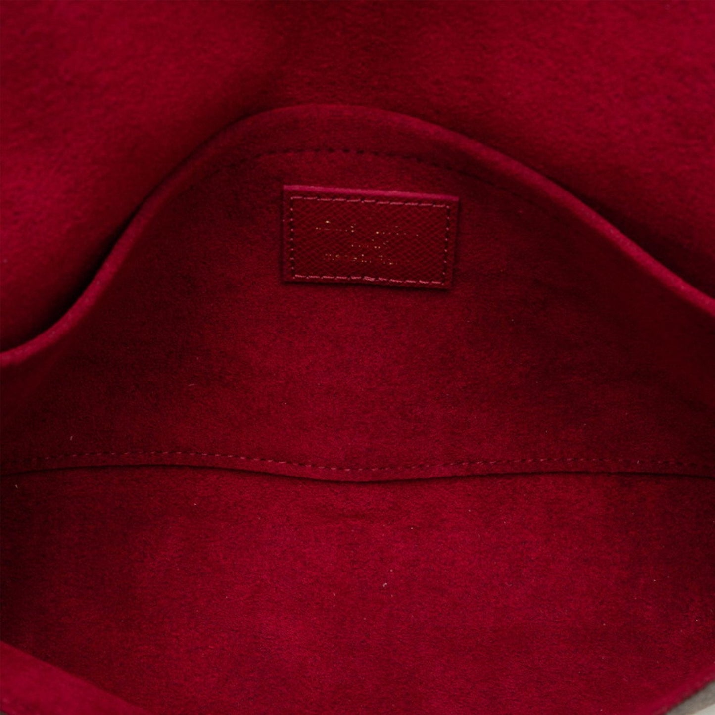 Louis Vuitton  pink Pvc Leather Pouch Shoulder Bag