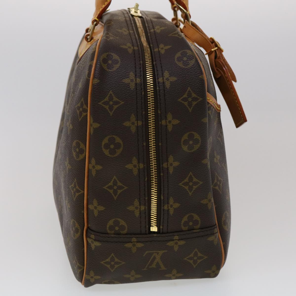 Louis Vuitton Brown Canvas Deauville handbag bag