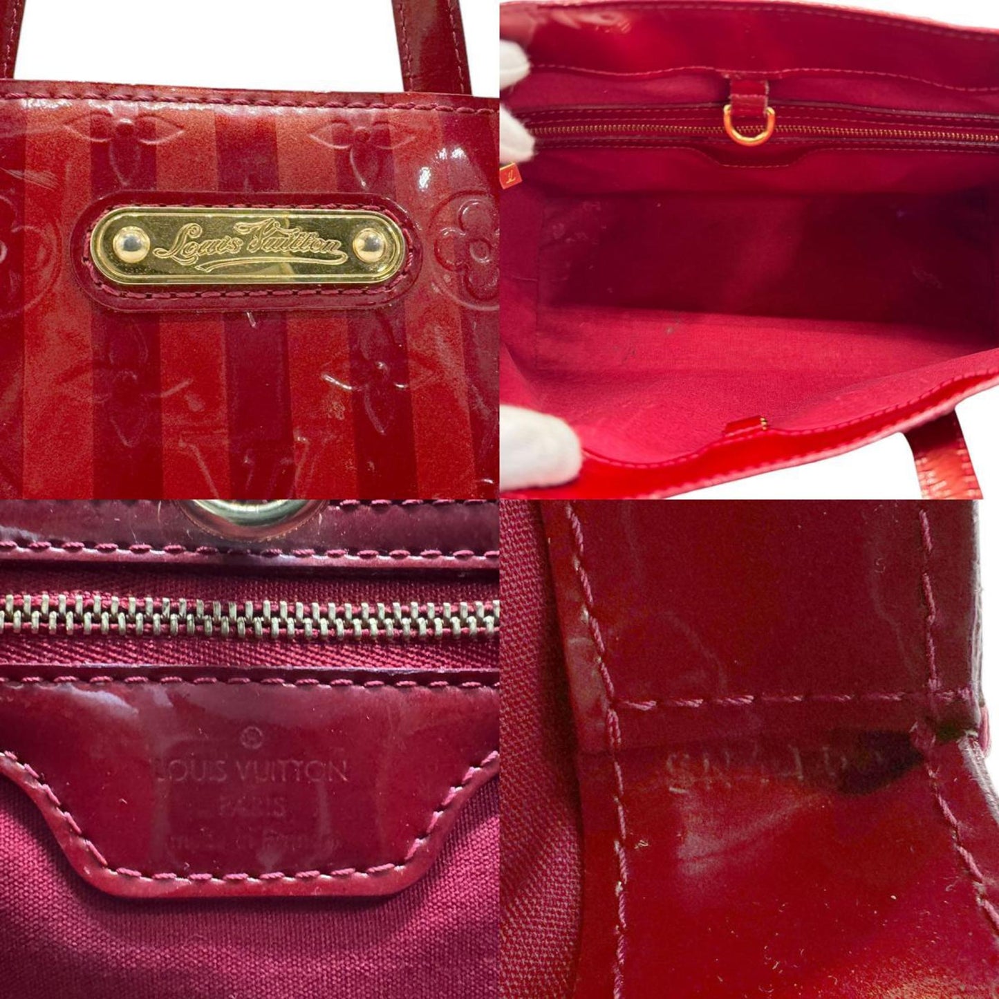 Louis Vuitton  Patent Leather Handbag