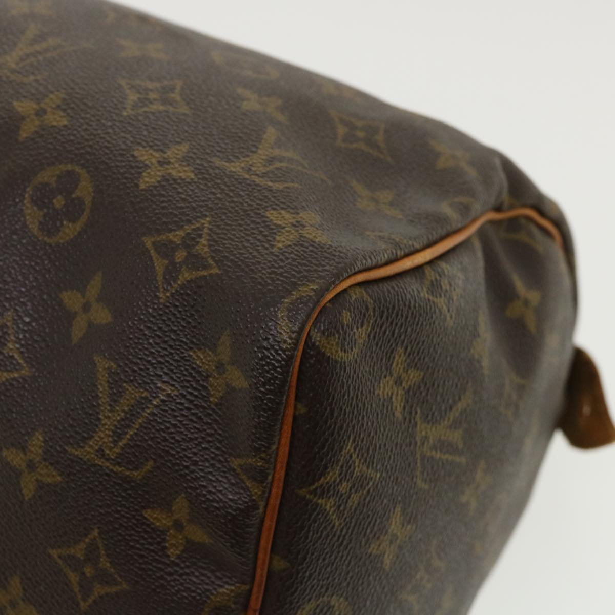 Louis Vuitton Brown Canvas Speedy 30 handbag bag