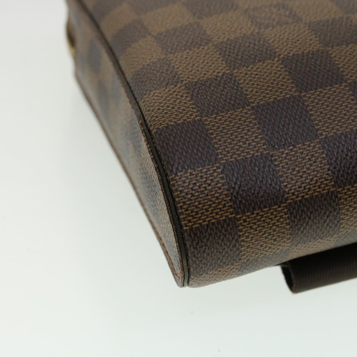 Louis Vuitton Brown Canvas Geronimos shoulder bag