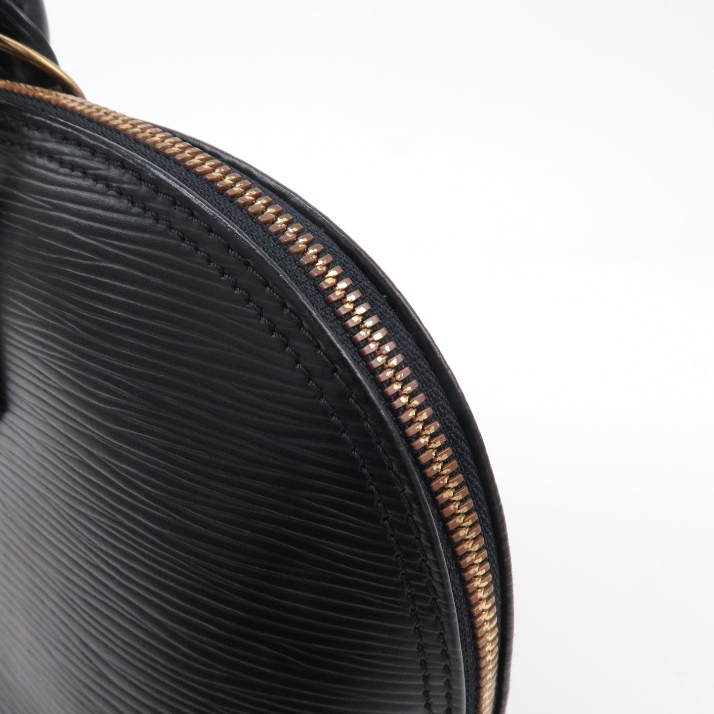 Louis Vuitton Epi Alma Hand Bag Noir Black M52142