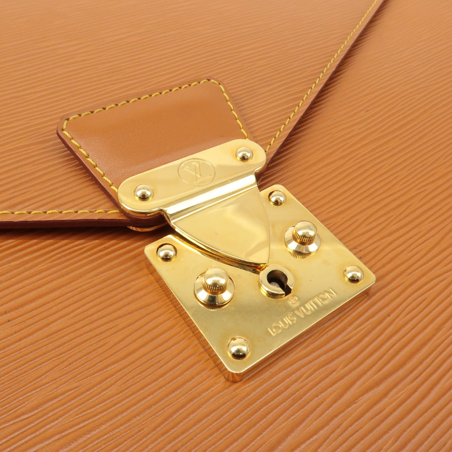 Louis Vuitton Epi Porte Documents Voyage Business Bag M54468