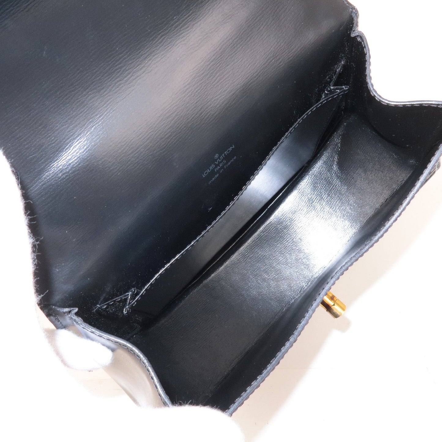 Louis Vuitton Epi Tilsit Shoulder Bag Hand Bag Noir M52482