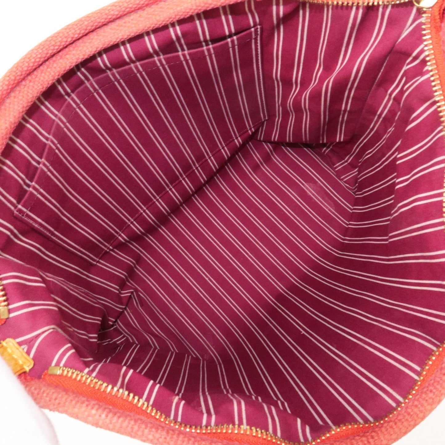 Louis Vuitton Antigua Cabas MM Tote Bag Hand Bag Rouge M40034