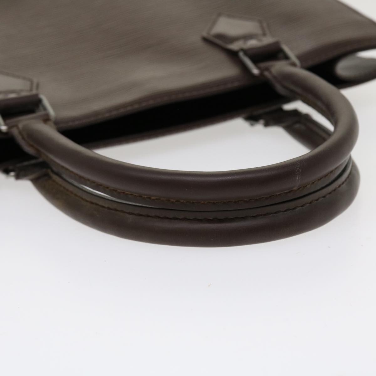 Louis Vuitton Brown Leather Sac plat handbag bag