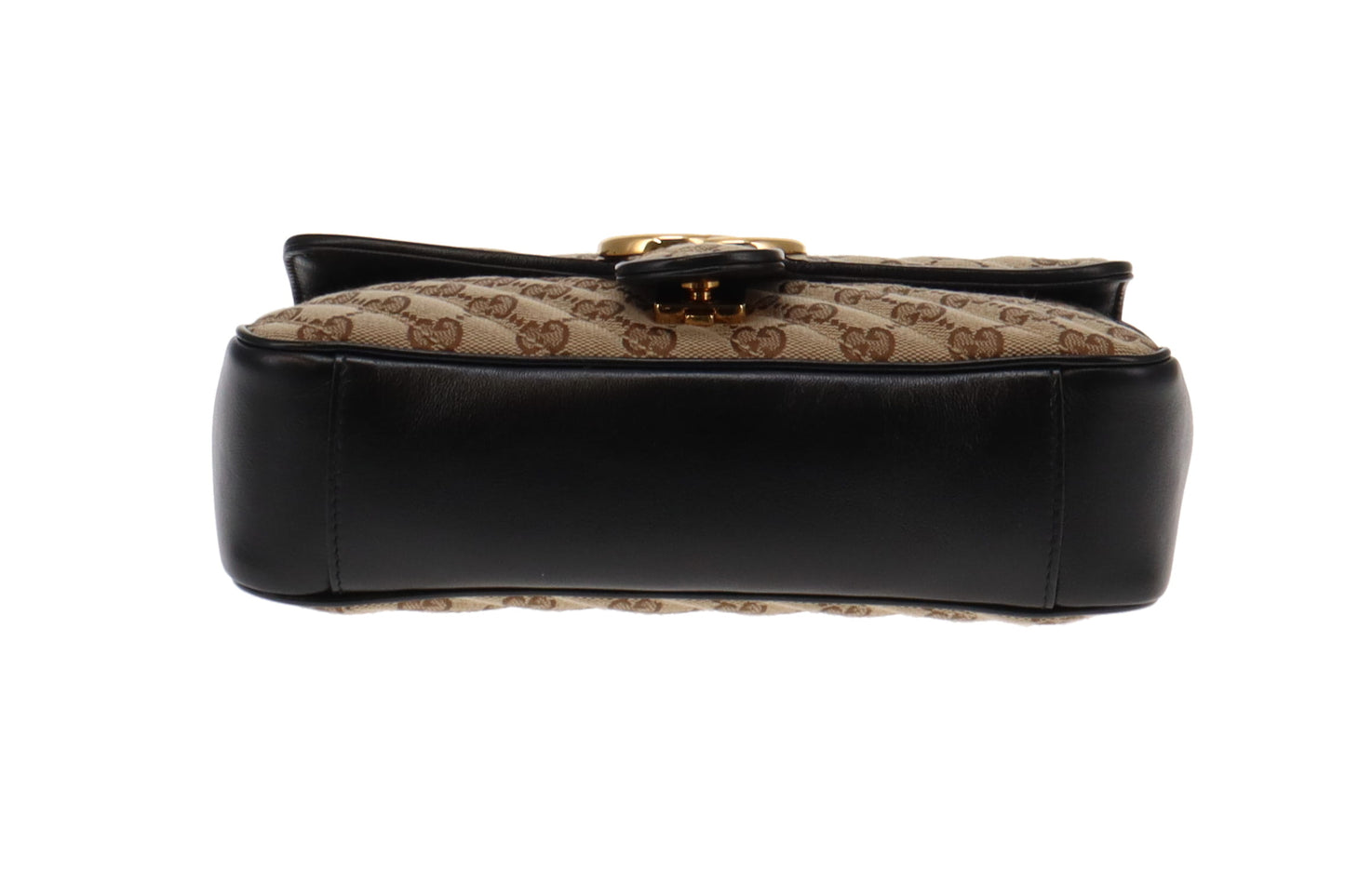 Gucci GG Small Marmont Canvas & Leather